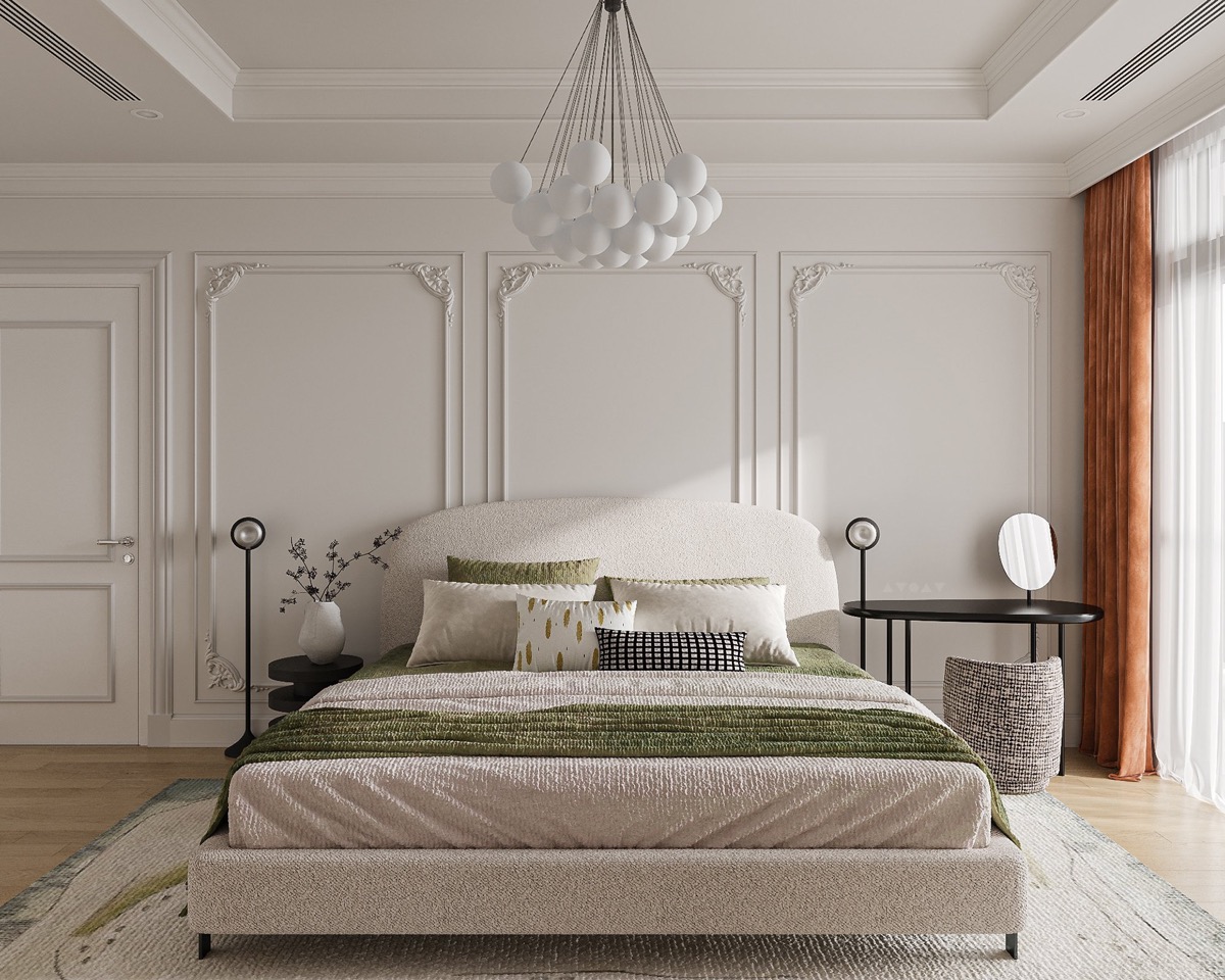 40 неоклассических идей дизайна спальни с советами и аксессуарами, которые помогут вам украсить свою